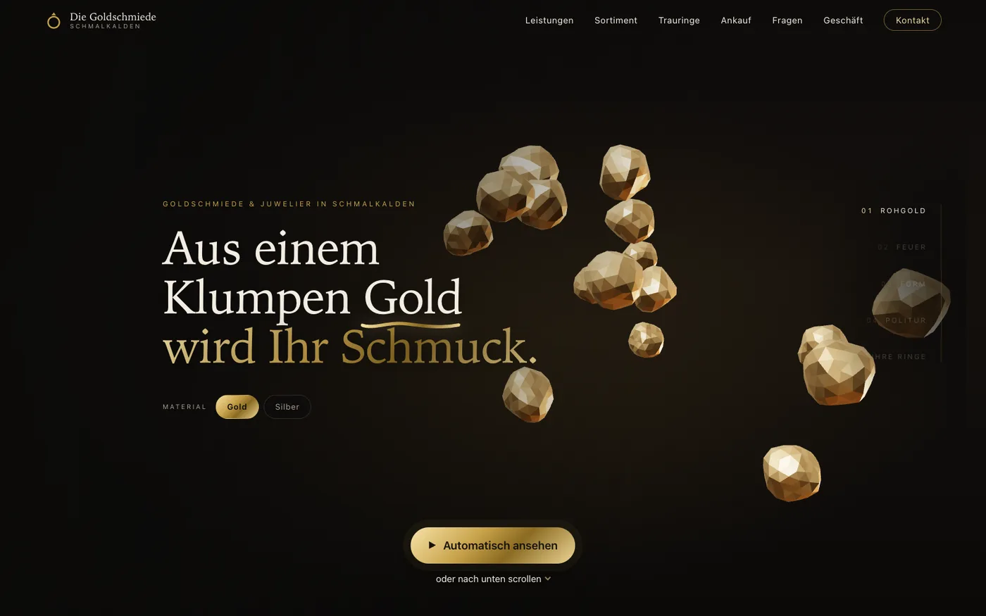 Motiv 1 aus dem Auftritt von Die Goldschmiede, Schmalkalden