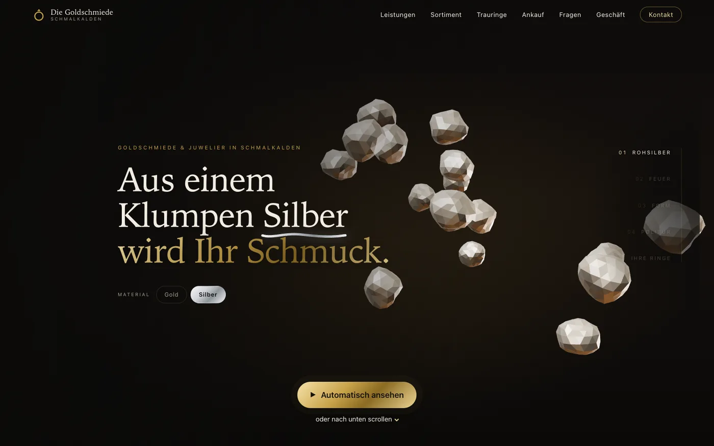 Motiv 2 aus dem Auftritt von Die Goldschmiede, Schmalkalden