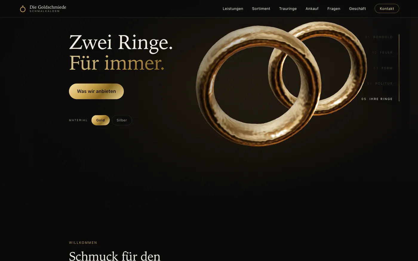 Motiv 3 aus dem Auftritt von Die Goldschmiede, Schmalkalden
