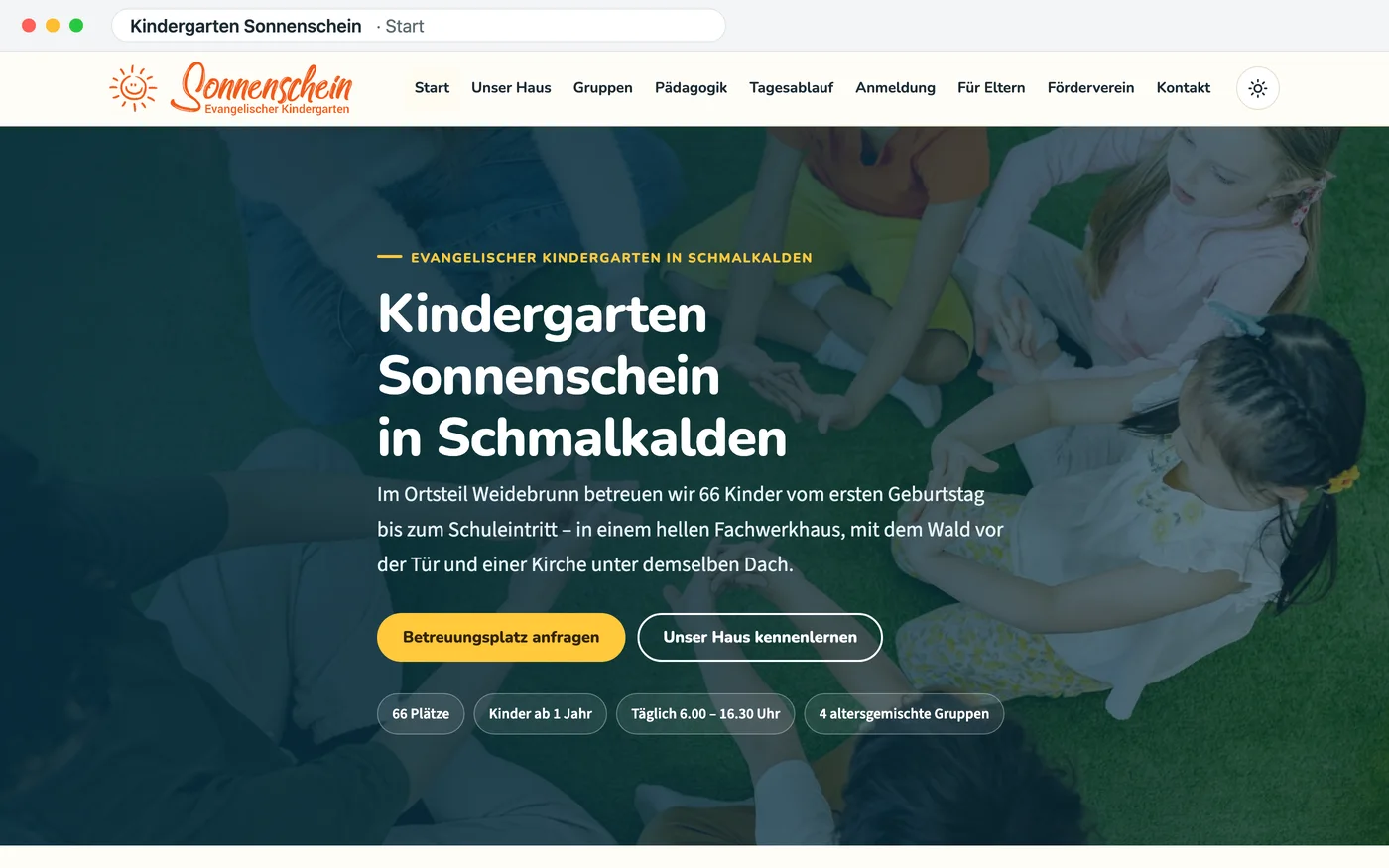 Motiv 1 aus dem Auftritt von Ev. Kindergarten Sonnenschein, Schmalkalden