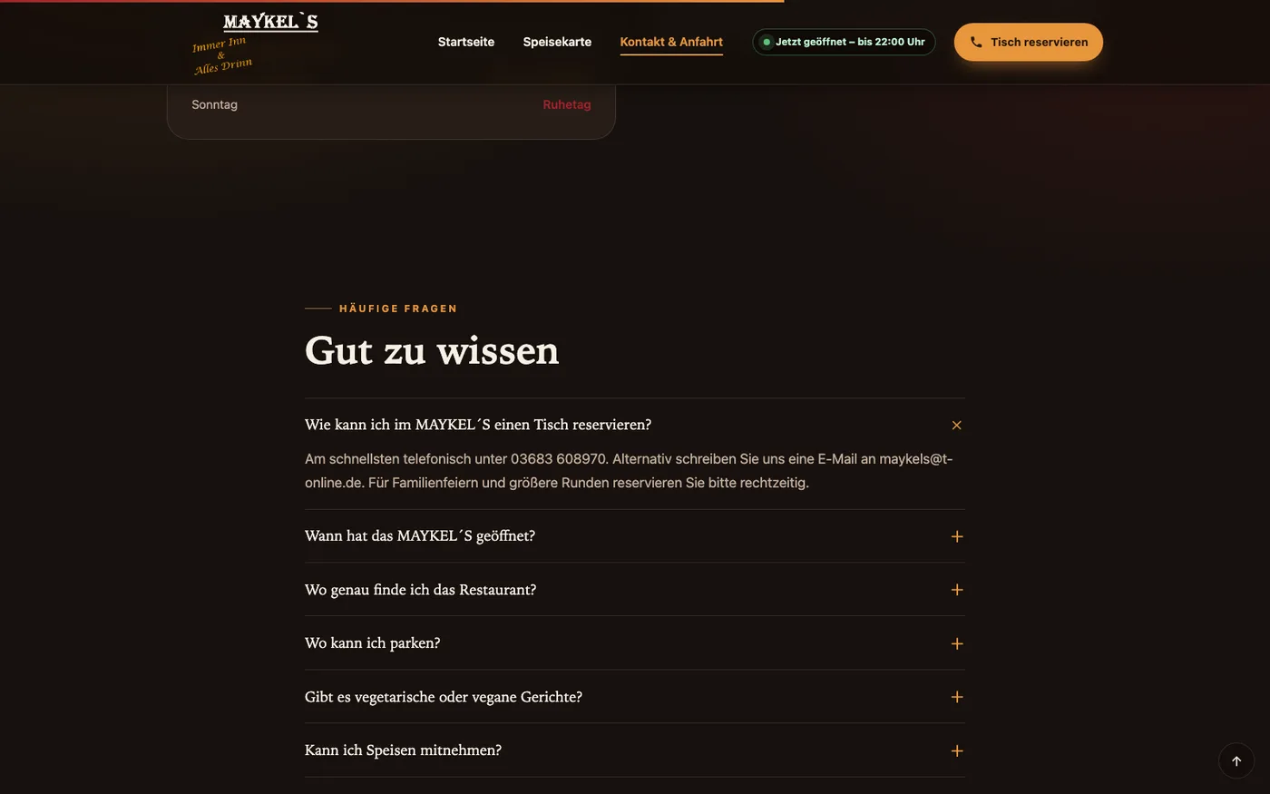 Motiv 10 aus dem Auftritt von MAYKEL'S – Immer Inn & Alles Drinn, Schmalkalden
