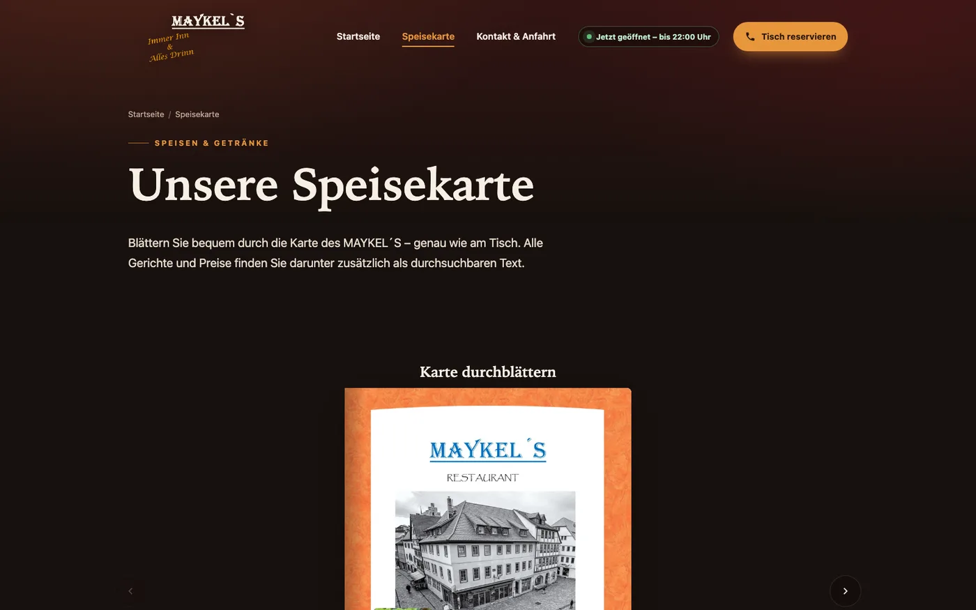 Motiv 5 aus dem Auftritt von MAYKEL'S – Immer Inn & Alles Drinn, Schmalkalden