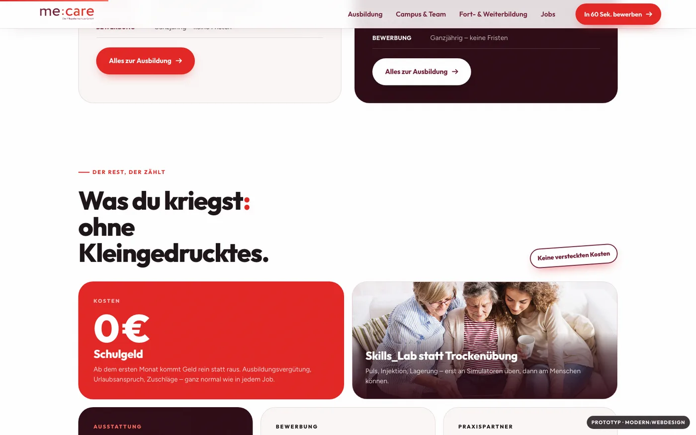 Motiv 3 aus dem Auftritt von me:care – Die Pflegefachschule, Fulda